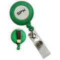 Green Retractable Badge Reel Holder